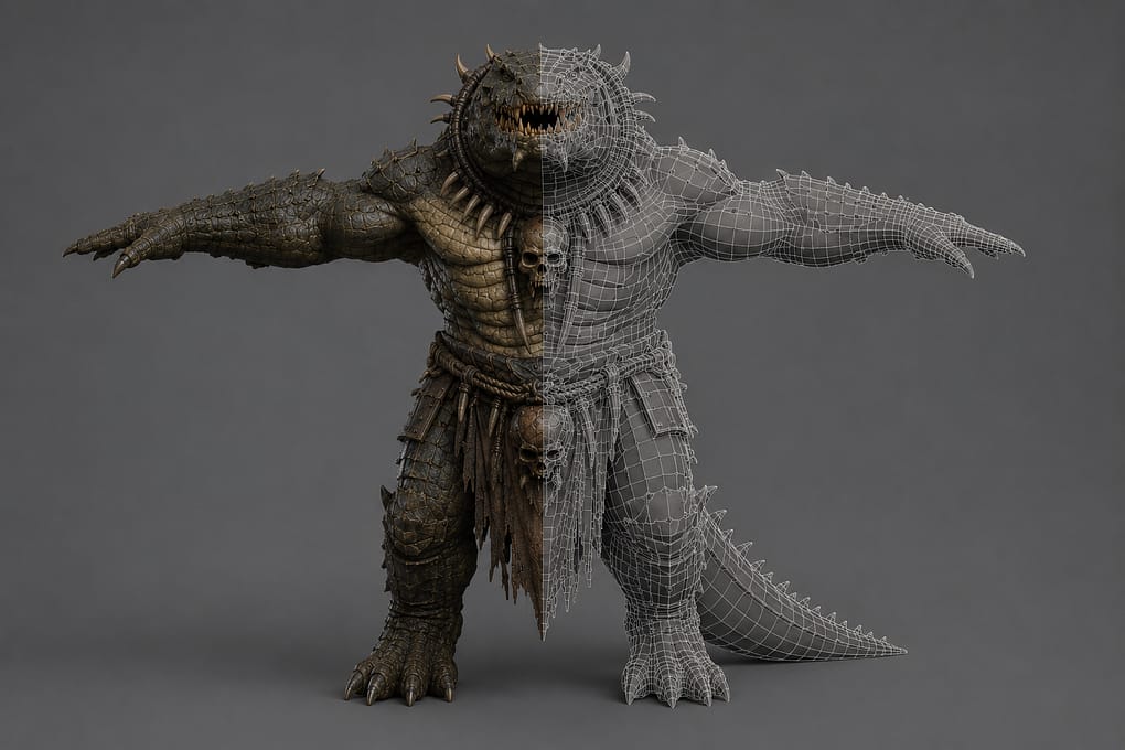 crocodile-model